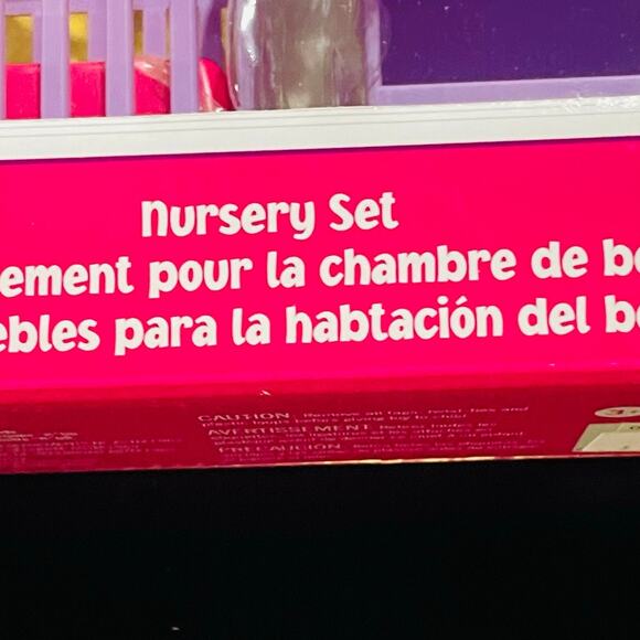 Toys R Us Happy Together Dollhouse Furniture- Nursery Set- NEW - Picture 3 of 3